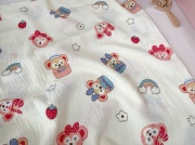 JESMARY - Khăn xô muslin 2 lớp in hoạ tiết theo yêu cầu